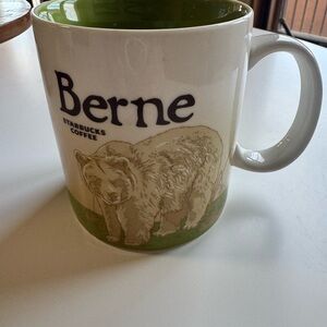 Starbucks Berne Bear Mug - White and Green